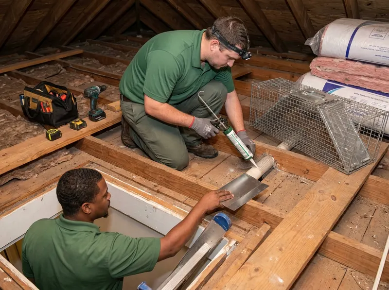 Rodent Exclusion & Attic Trapping in Baton Rouge, LA